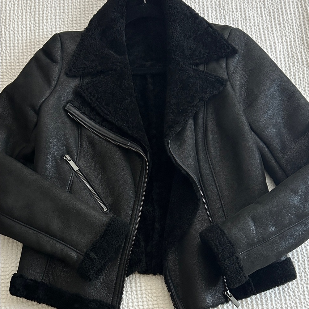 Anne Fontaine Black Wool Women's Jacket